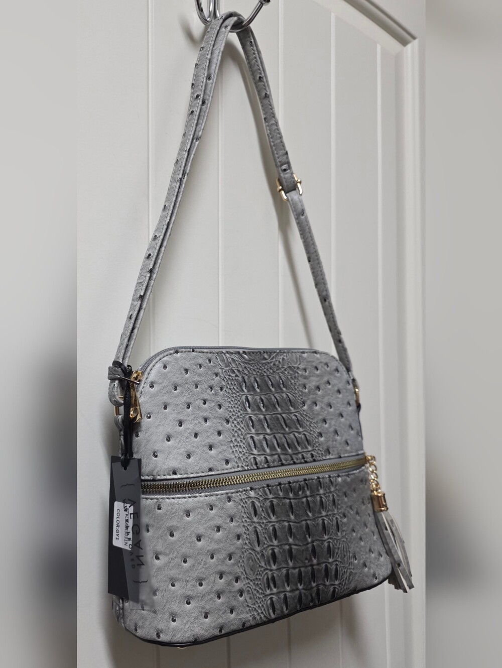 SG SUGU AM3031N Lunar Dome Crossbody Vegan Leather NWT